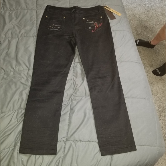 Yabinlu Black Jeans - Picture 4 of 7